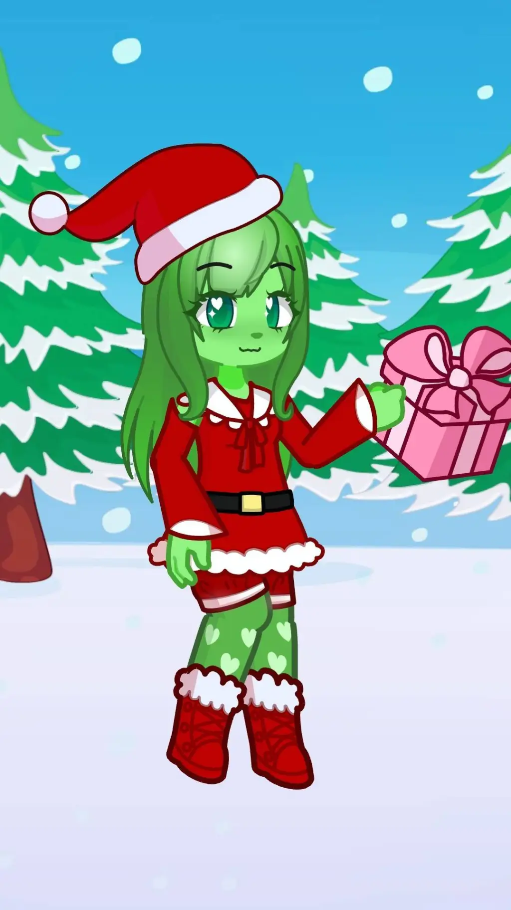 Talkie AI - Chat with Grinch girl tf tg💚