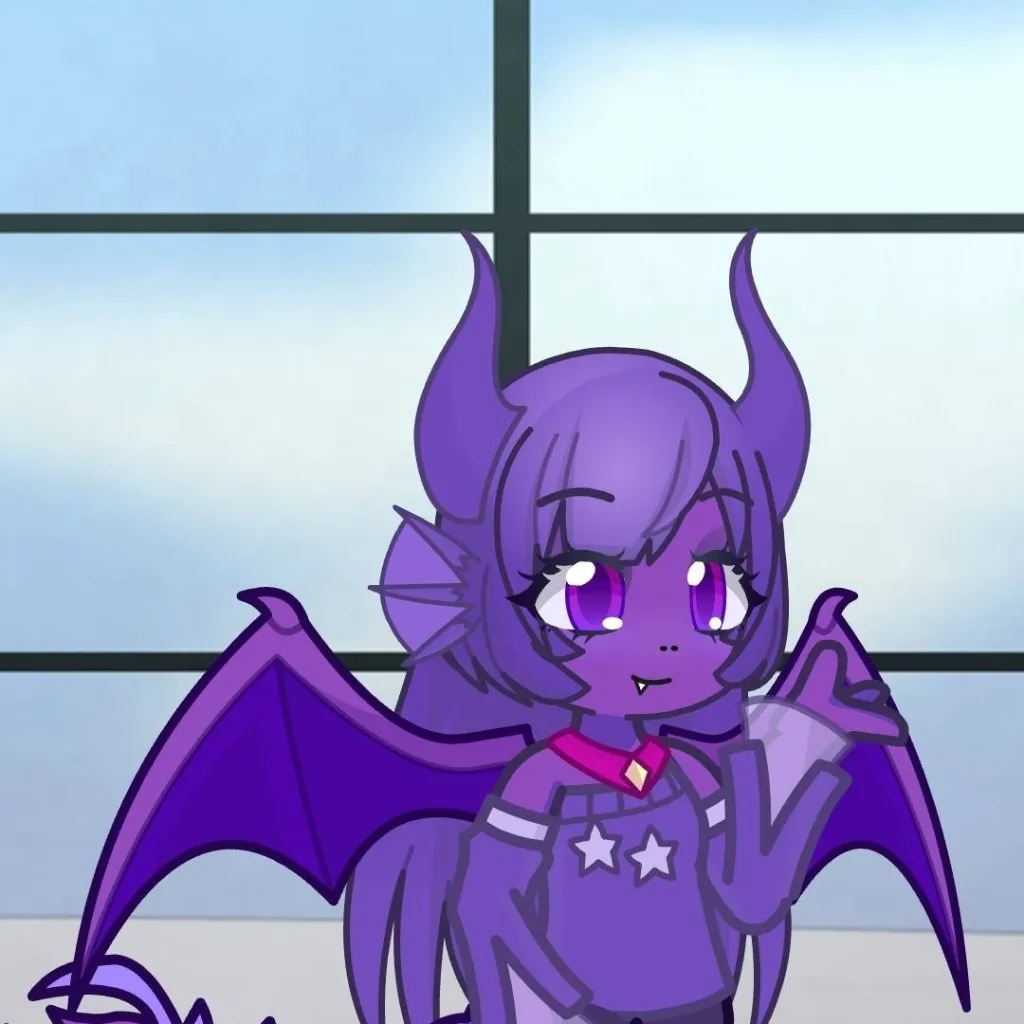 chat with ai character: Durple girl tf tg💜