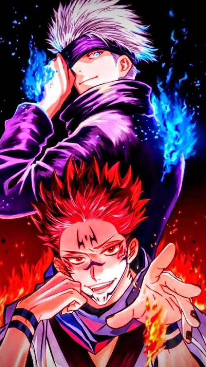 ai character: Suki and Gojo background