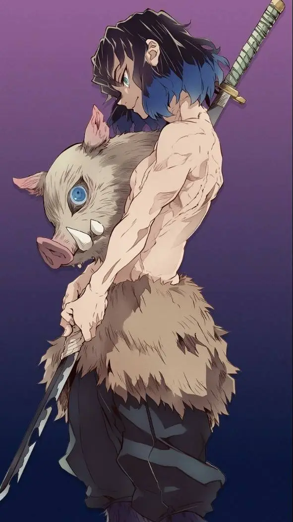 ai character: INOSUKE🐗🔥 background