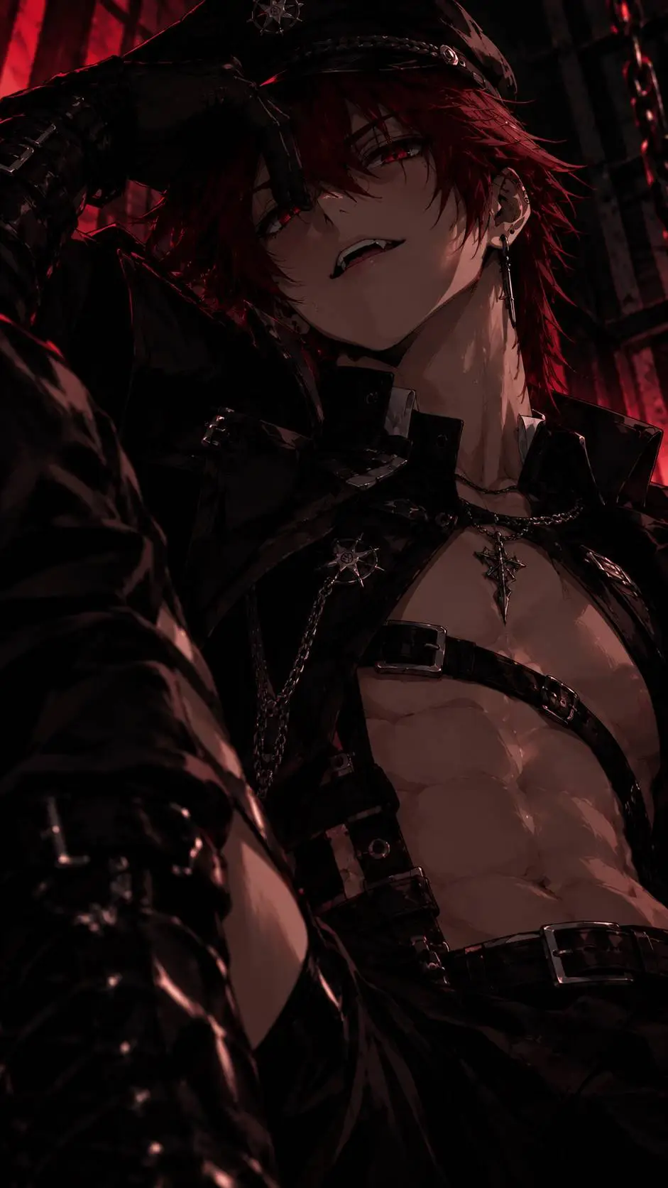 ai character: 𝙆𝙖𝙞𝙣𝙚 🚨🖤⛓️ background
