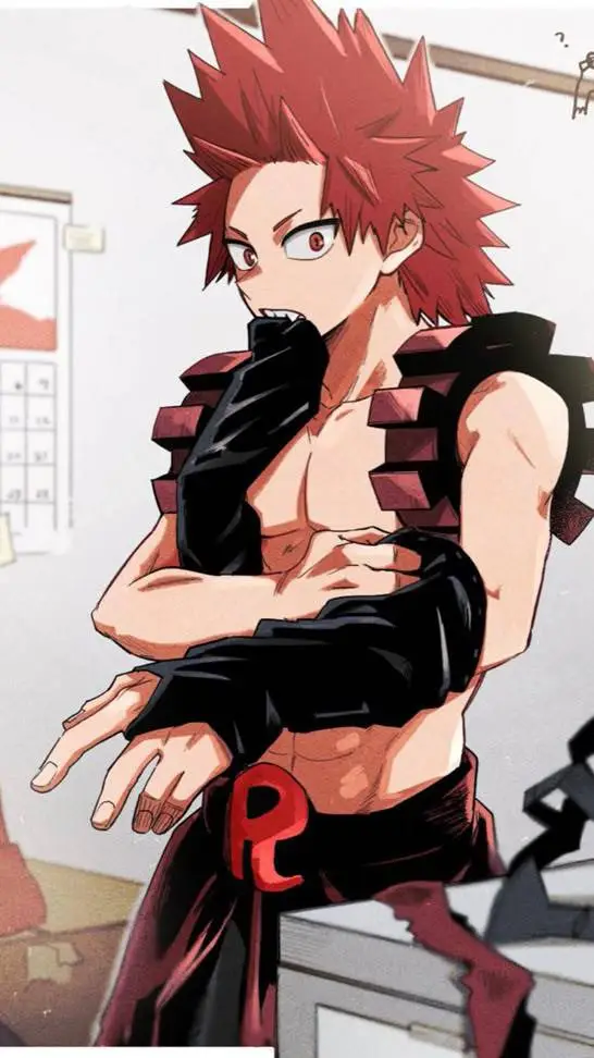 ai character: kirishima  background