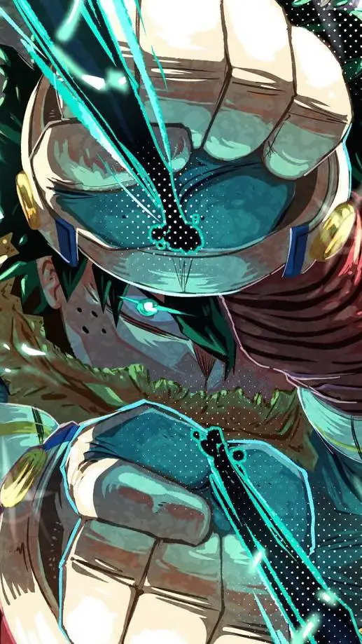 ai character: Izuku midoria background