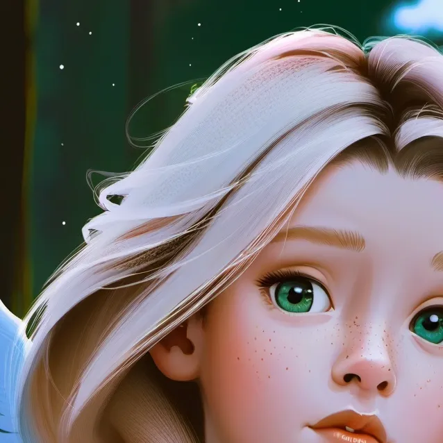 chat with ai character: Star-studded Wing