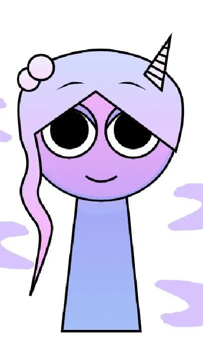 ai character: Pasteli (Sprunki) background