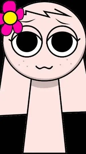 ai character: Rosa (Sprunki Oc) background