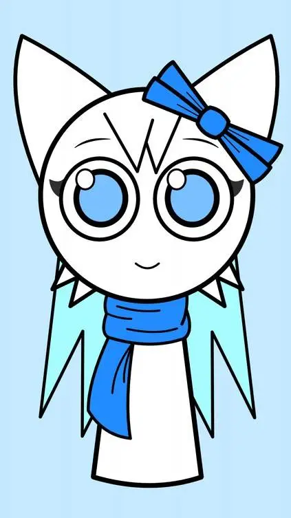 ai character: Neva (Sprunki Oc) background