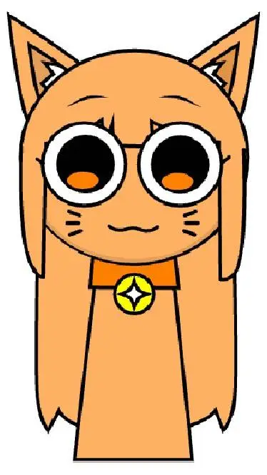 ai character: Ginger (Sprunki) background