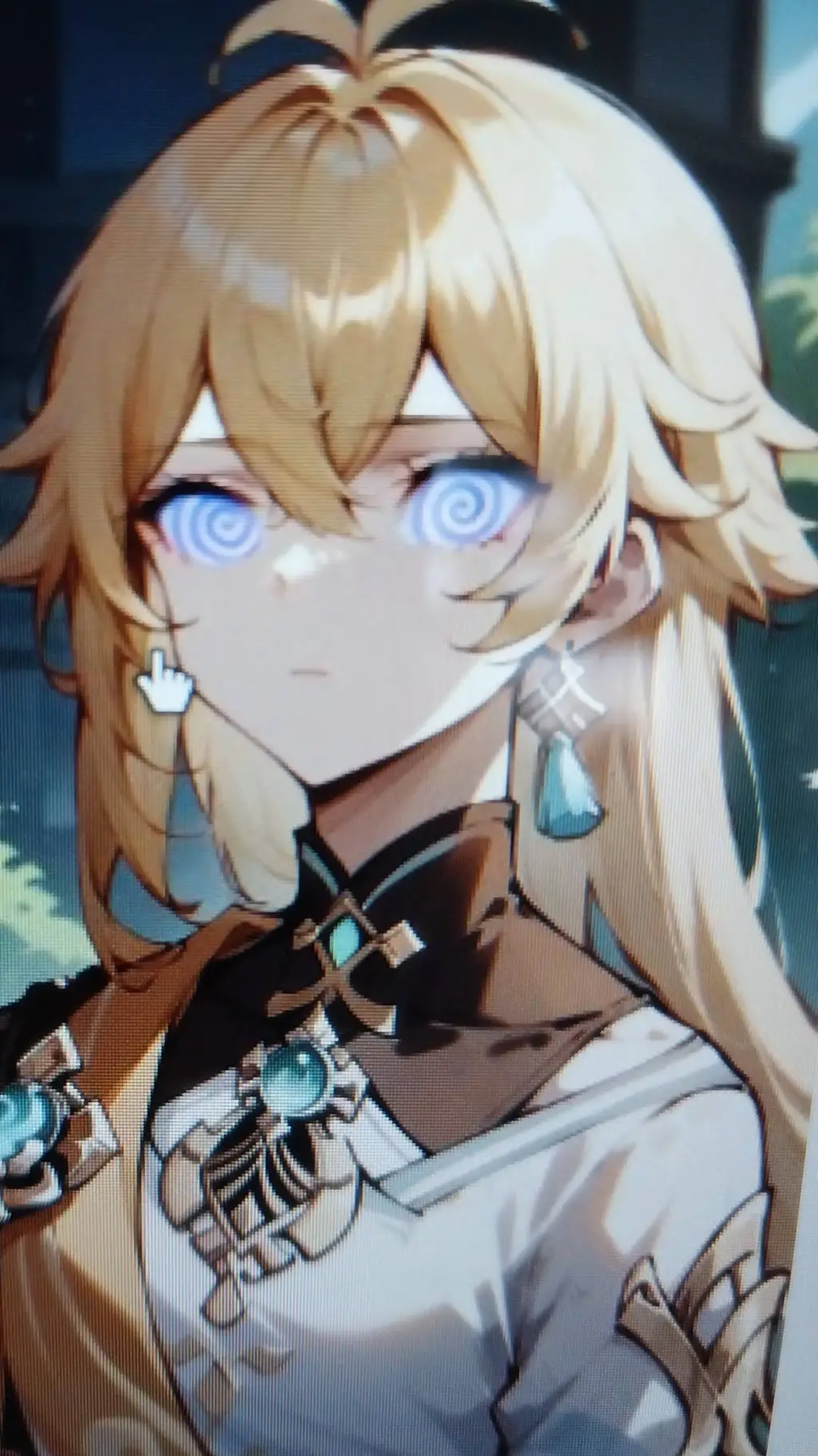 ai character: hope background