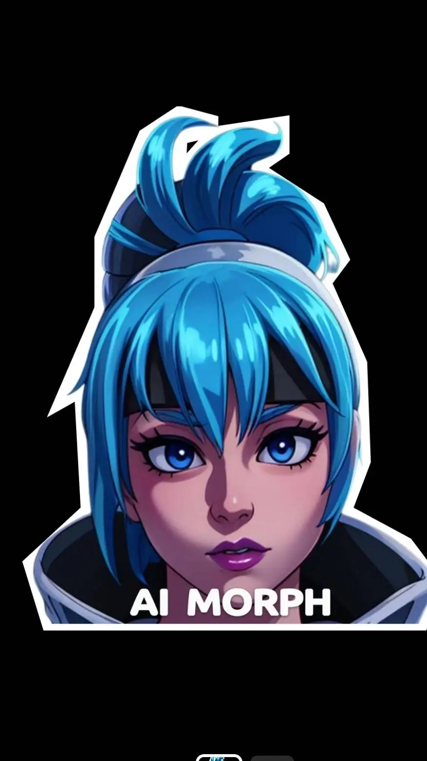 ai character: hope  background