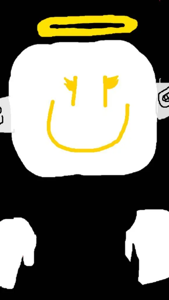 ai character: cube runners angel background