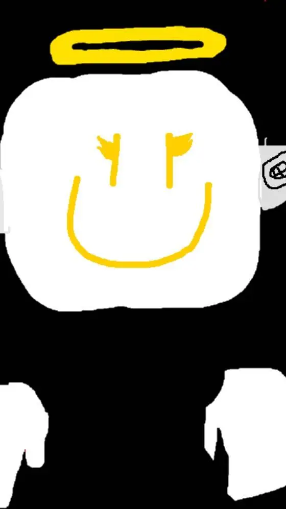 ai character: cube runners angel background