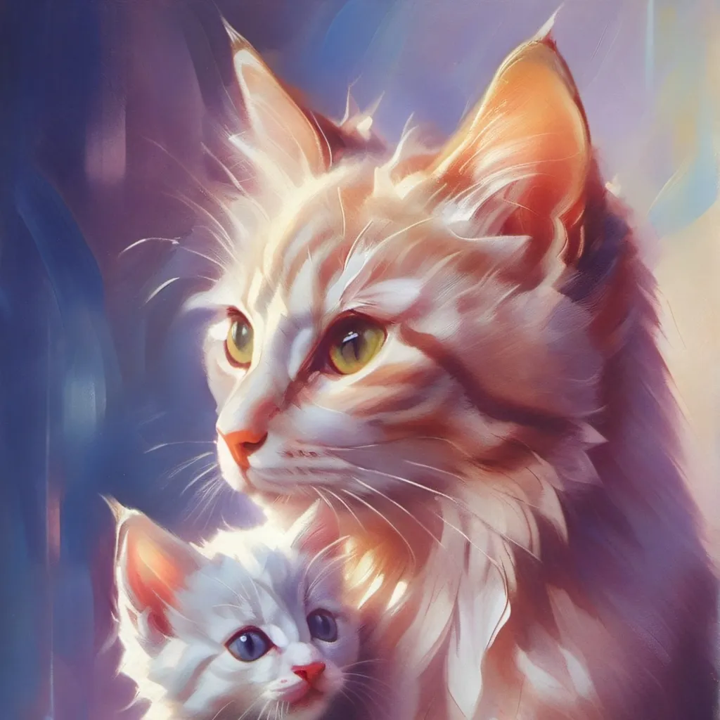 chat with ai character: kitten and Mama