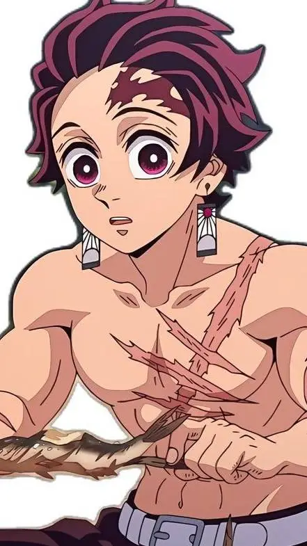 ai character: Tanjiro Kamado background