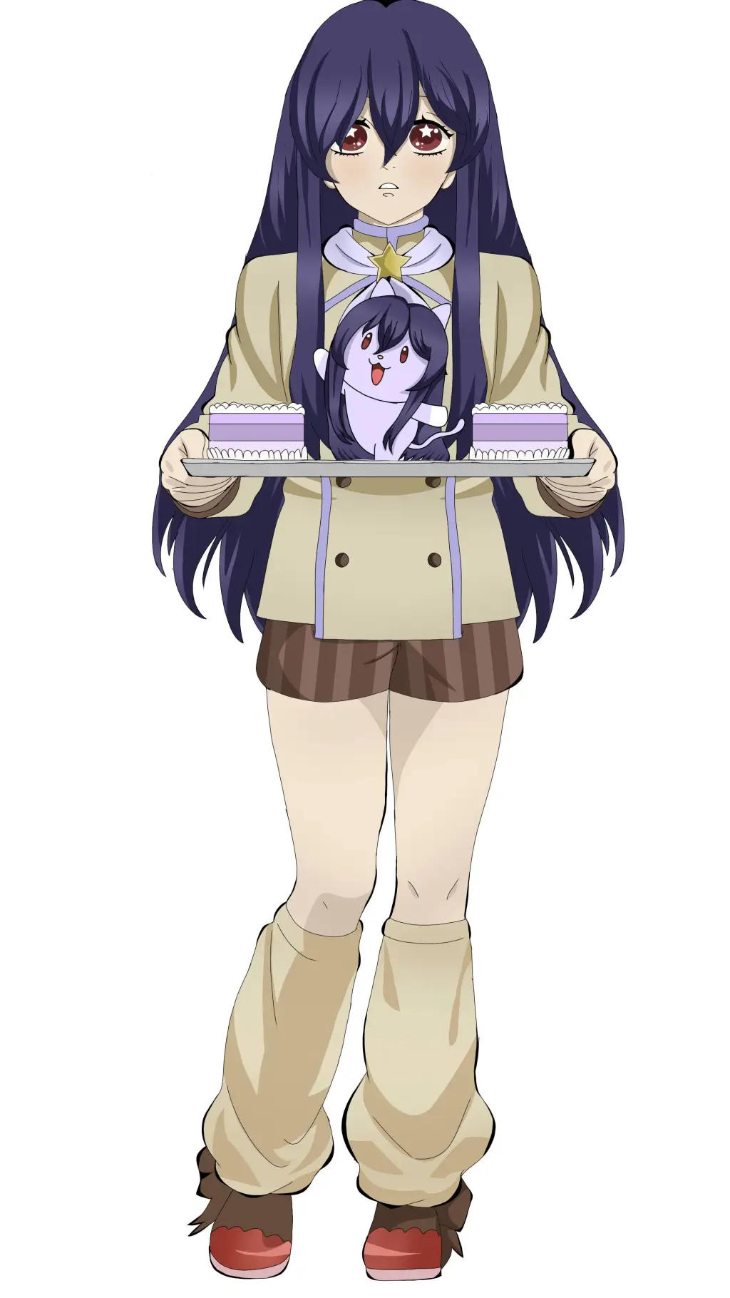 ai character: Midori Kibutsuji background