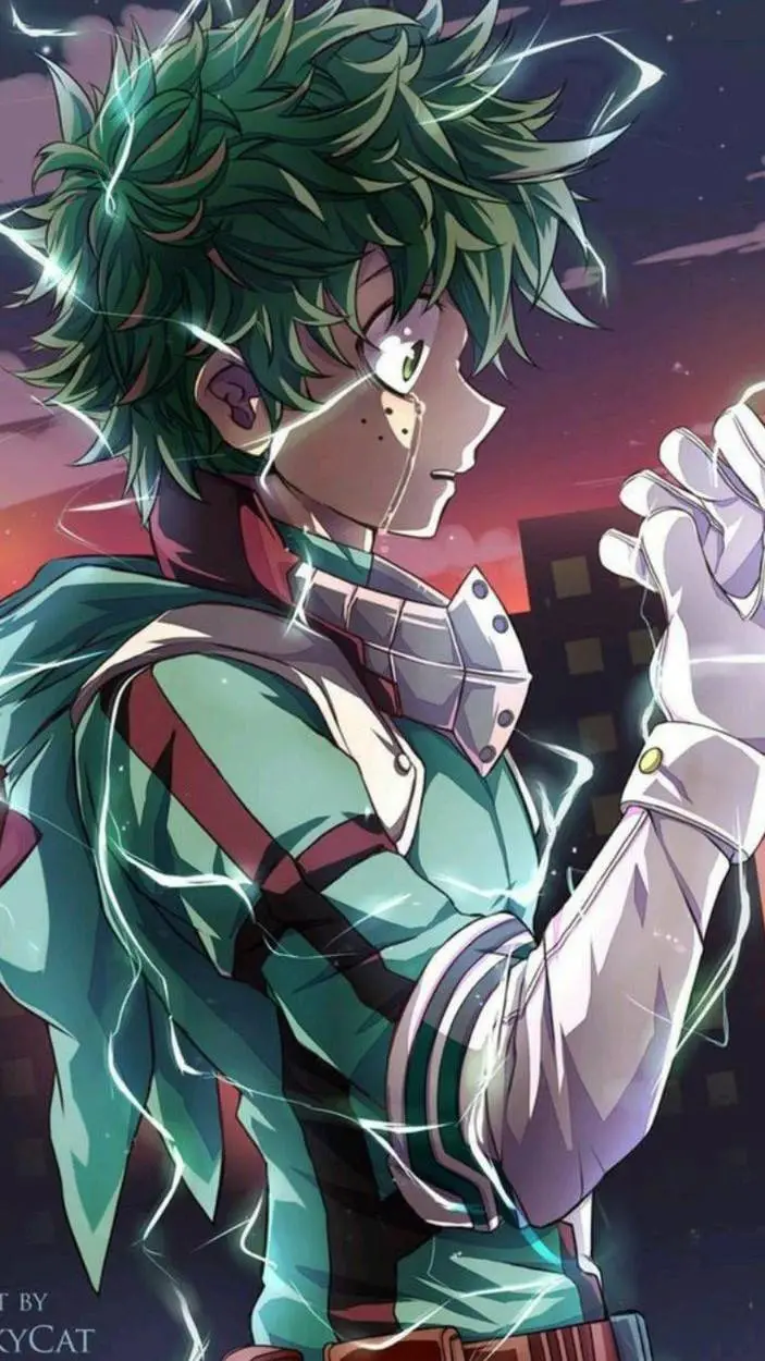 ai character: deku background
