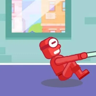 chat with ai character: red and blue