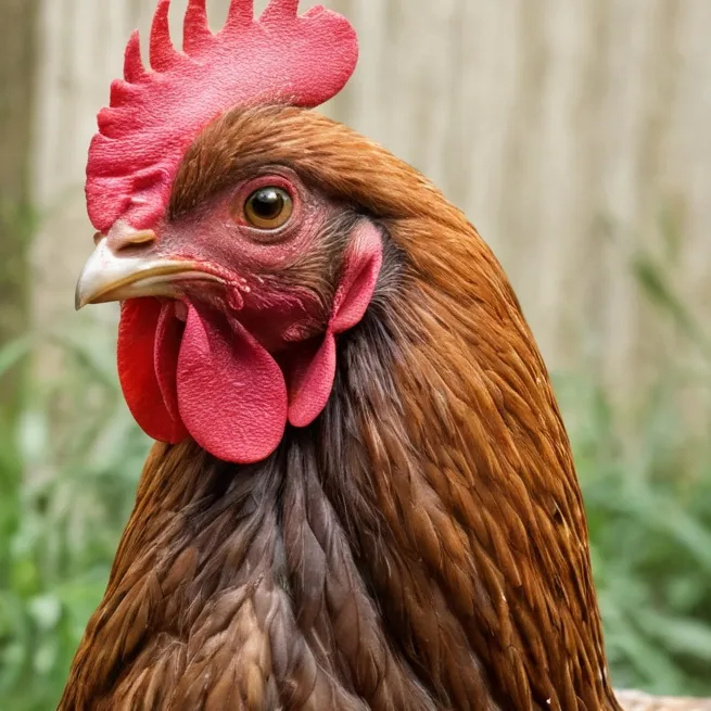 chat with ai character: chicken