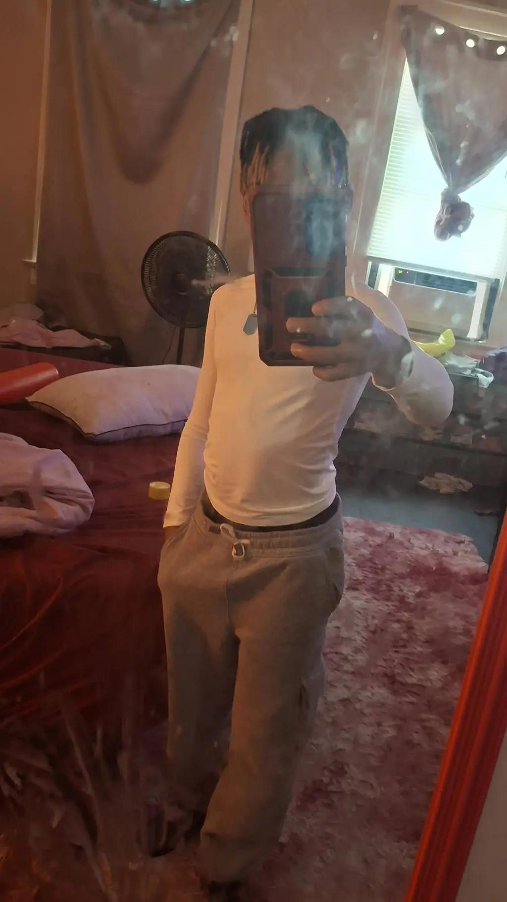 ai character: cute man u like background