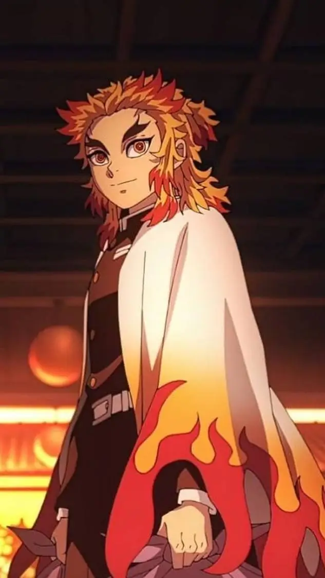 ai character: Rengoku 🔥❤️‍🔥 background