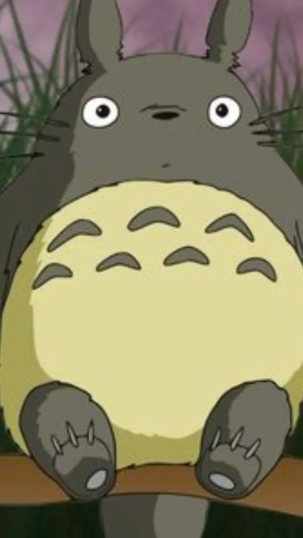 ai character: Totoro  background