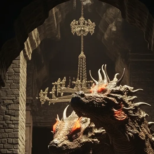 chat with ai character: Dragon dungeons