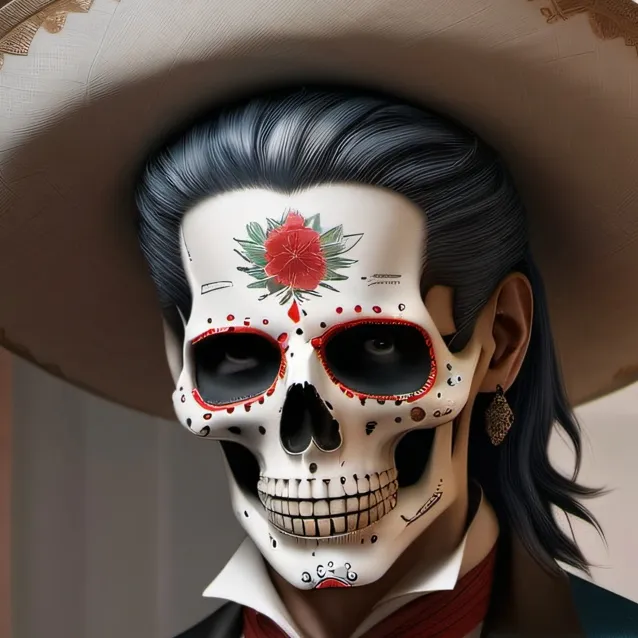 chat with ai character: la muerte 