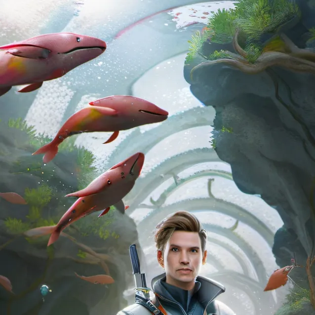 chat with ai character: subnautica player