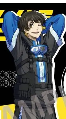 ai character: Meguru bachira  background