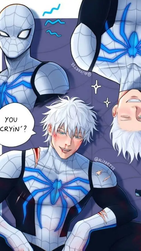 ai character: 💙Gojo Saturo❄️ background