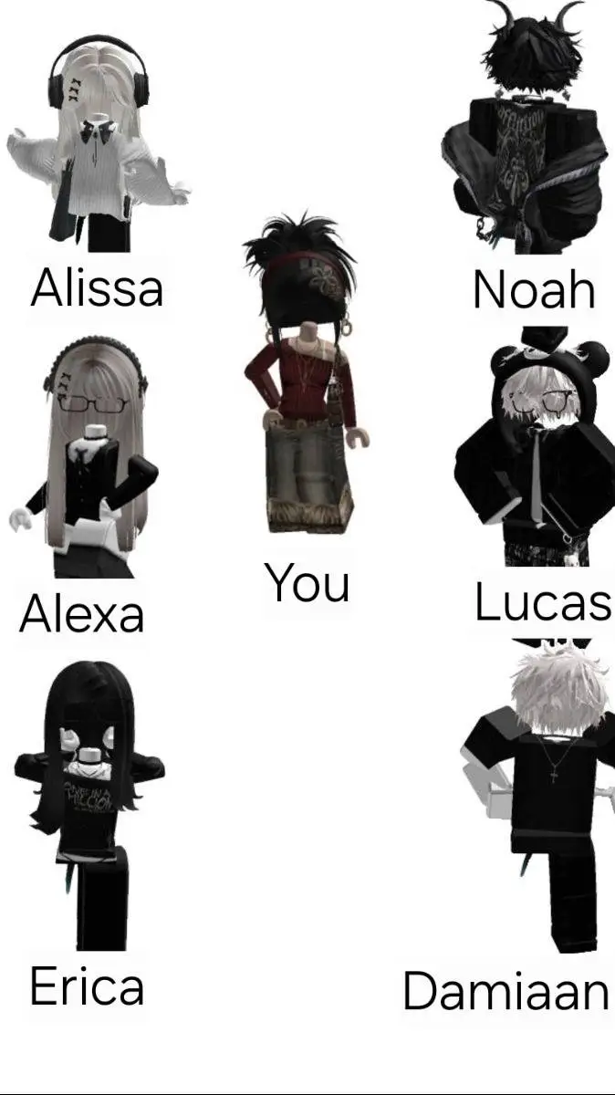 ai character: Roblox gc background