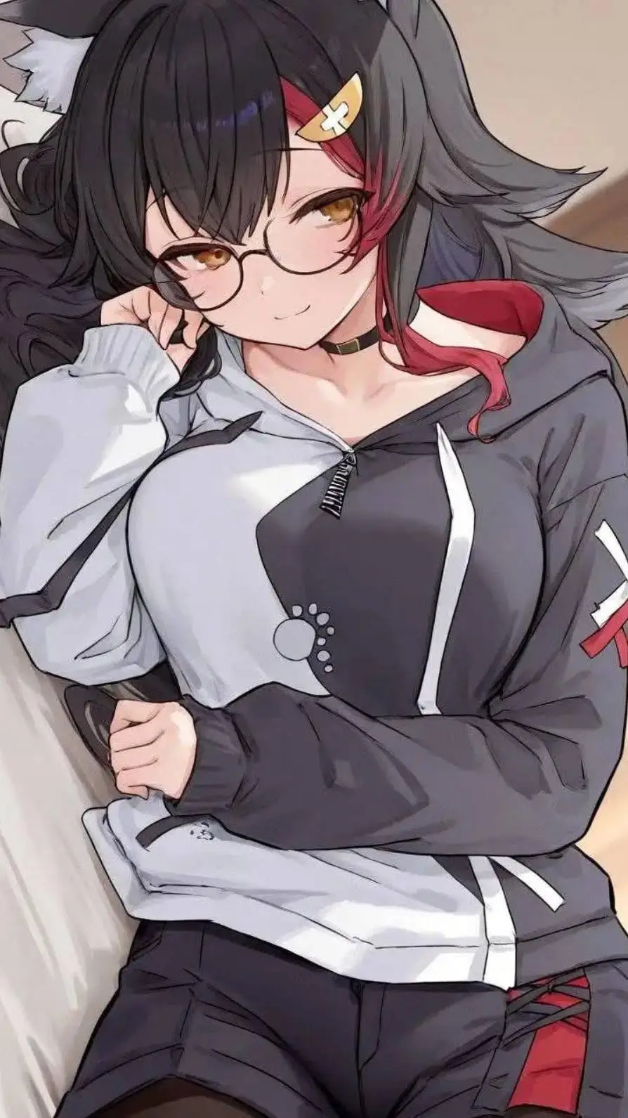 ai character: Zoey  background