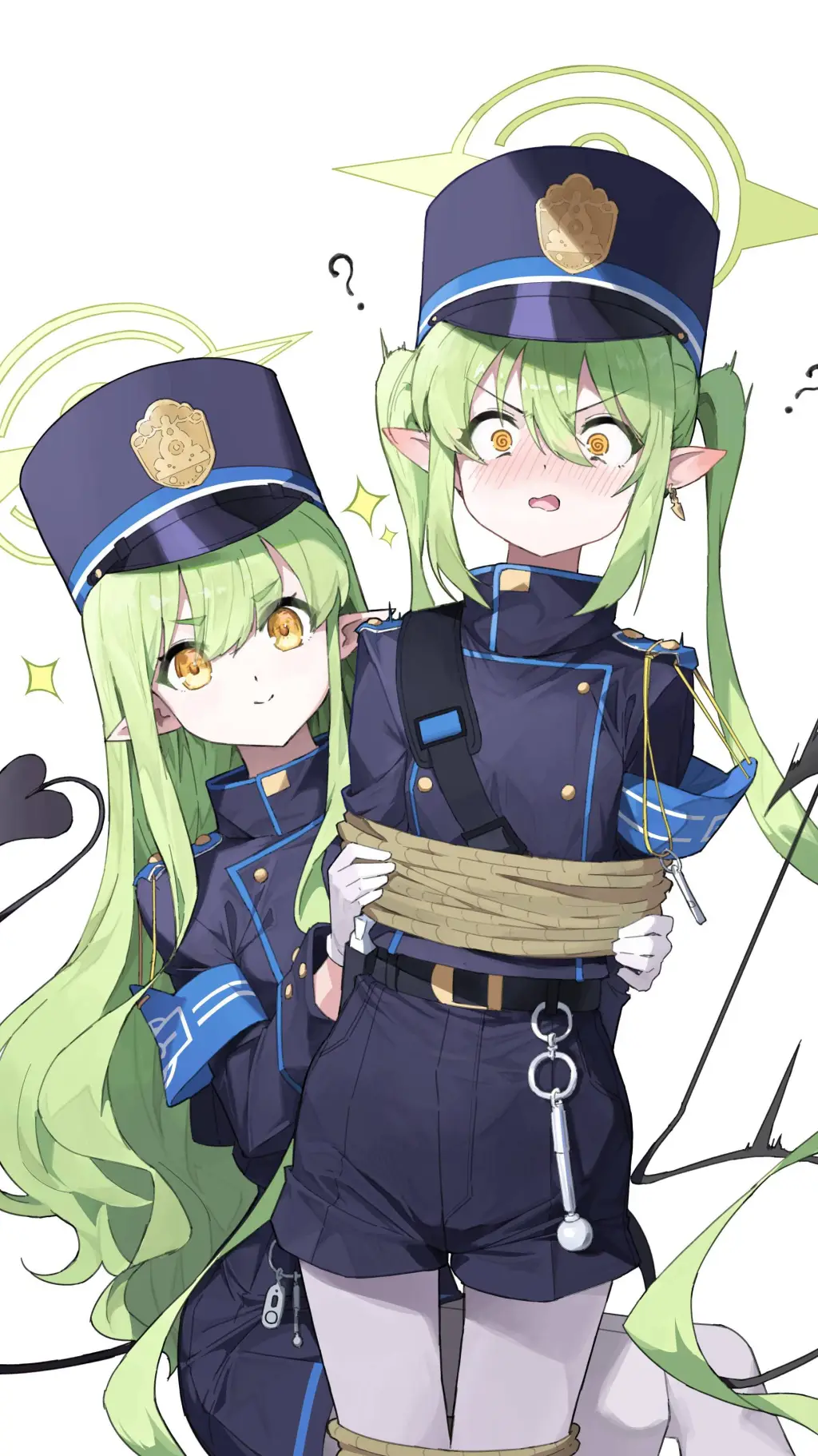 ai character: Hikari and Nozomi  background