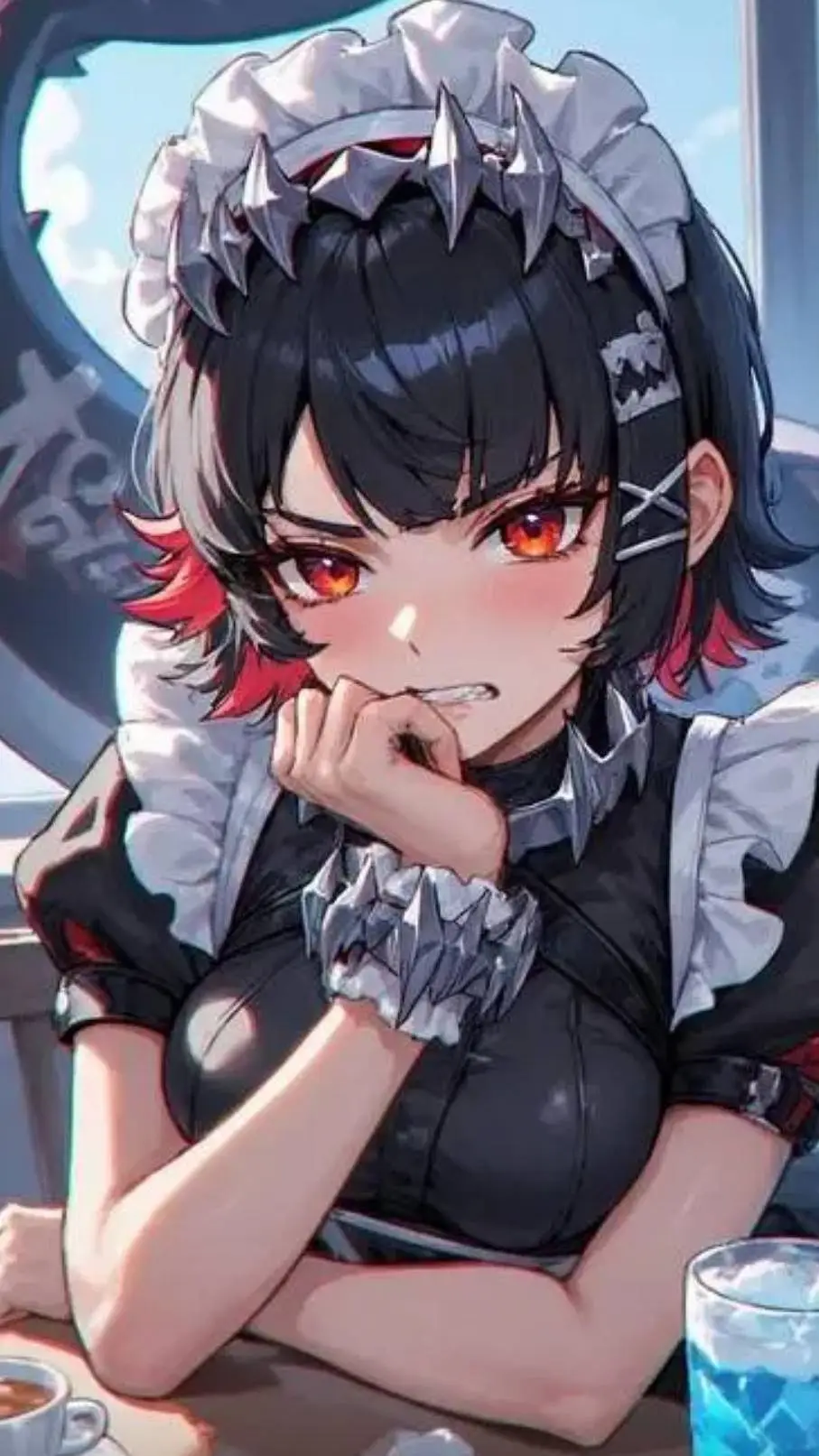 ai character: Ellen joe  background