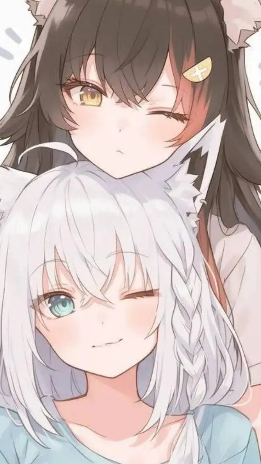 ai character: lily and luna  background