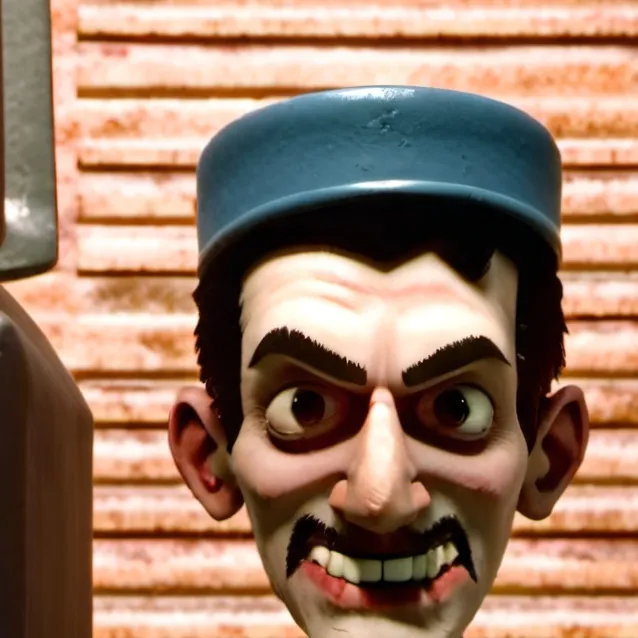 chat with ai character: the evle postman