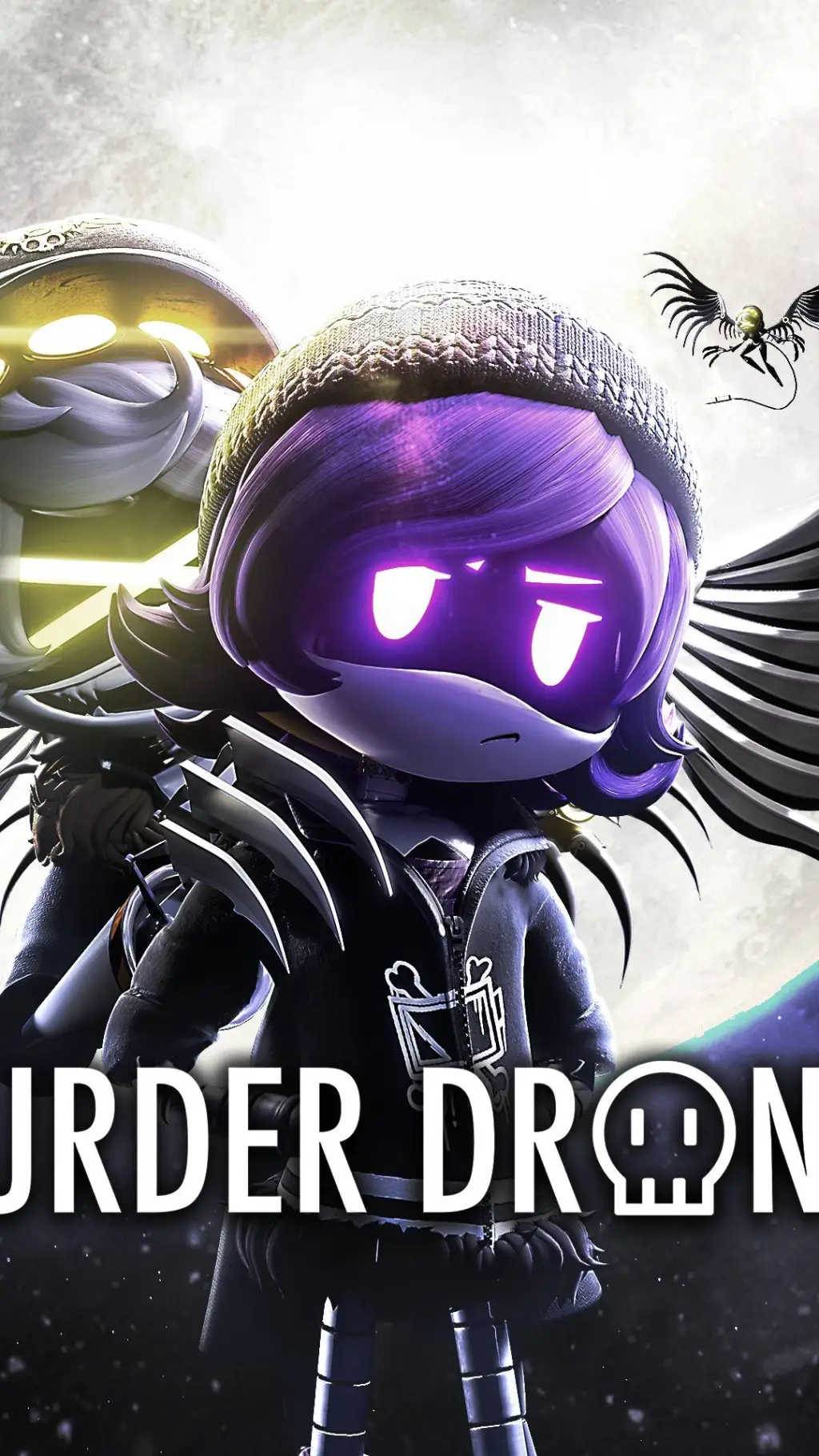 ai character: murder drones background