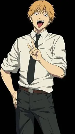 ai character: denji chainsaw man background