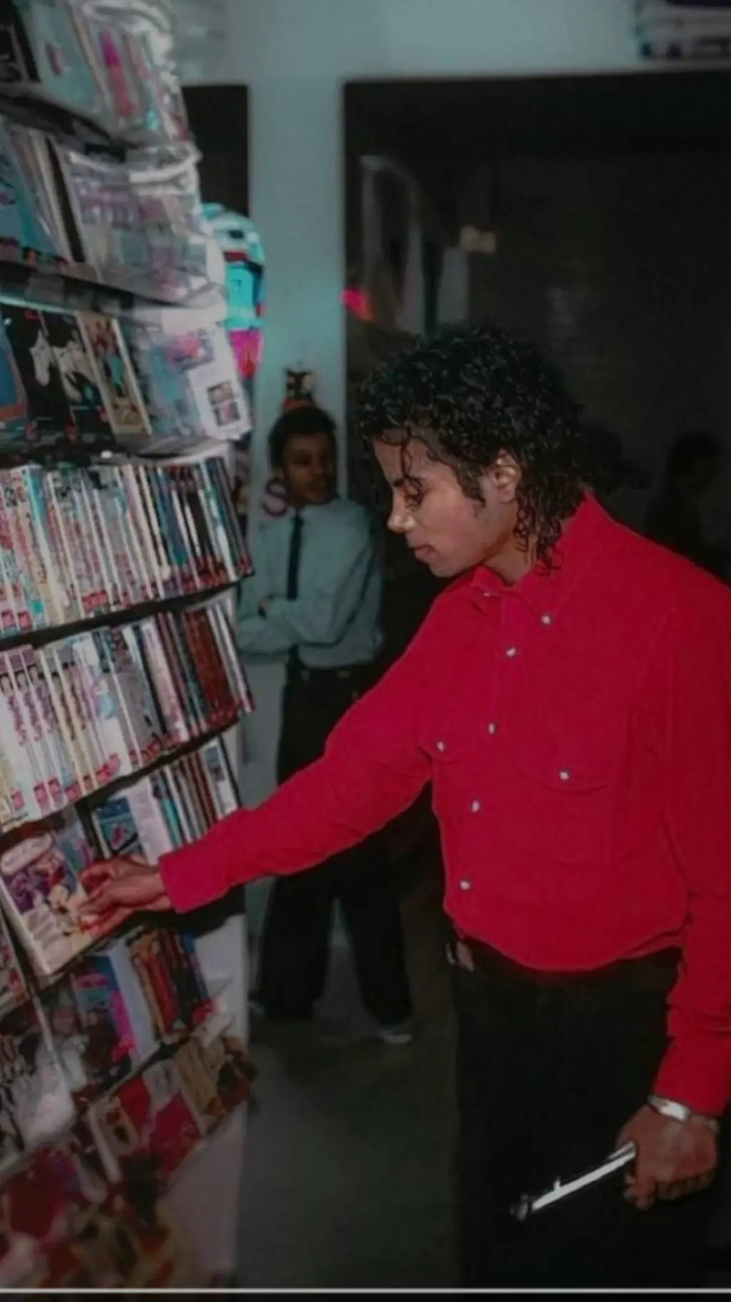 ai character: Michael Jackson background