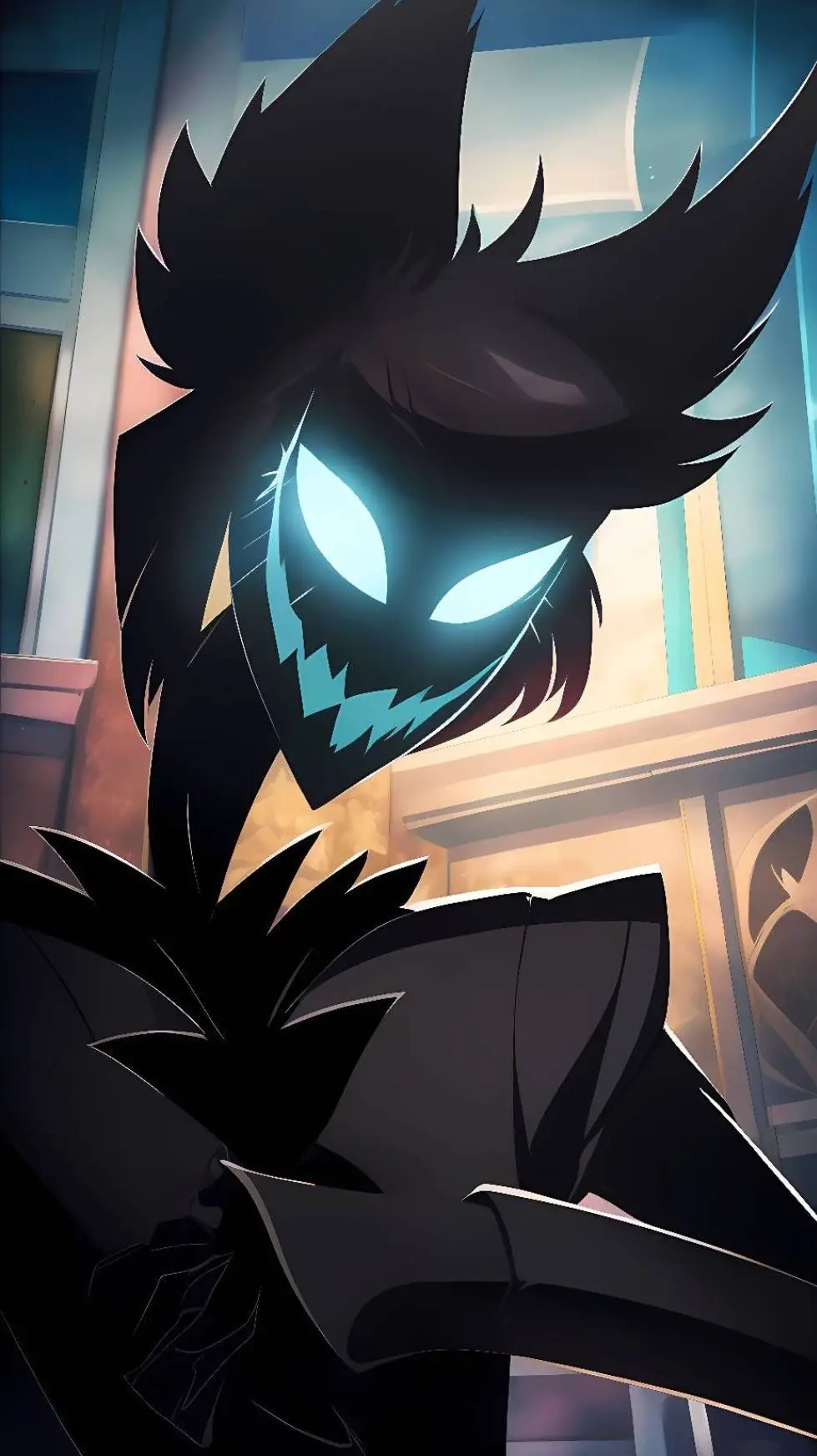 ai character: Alastor's shadow  background