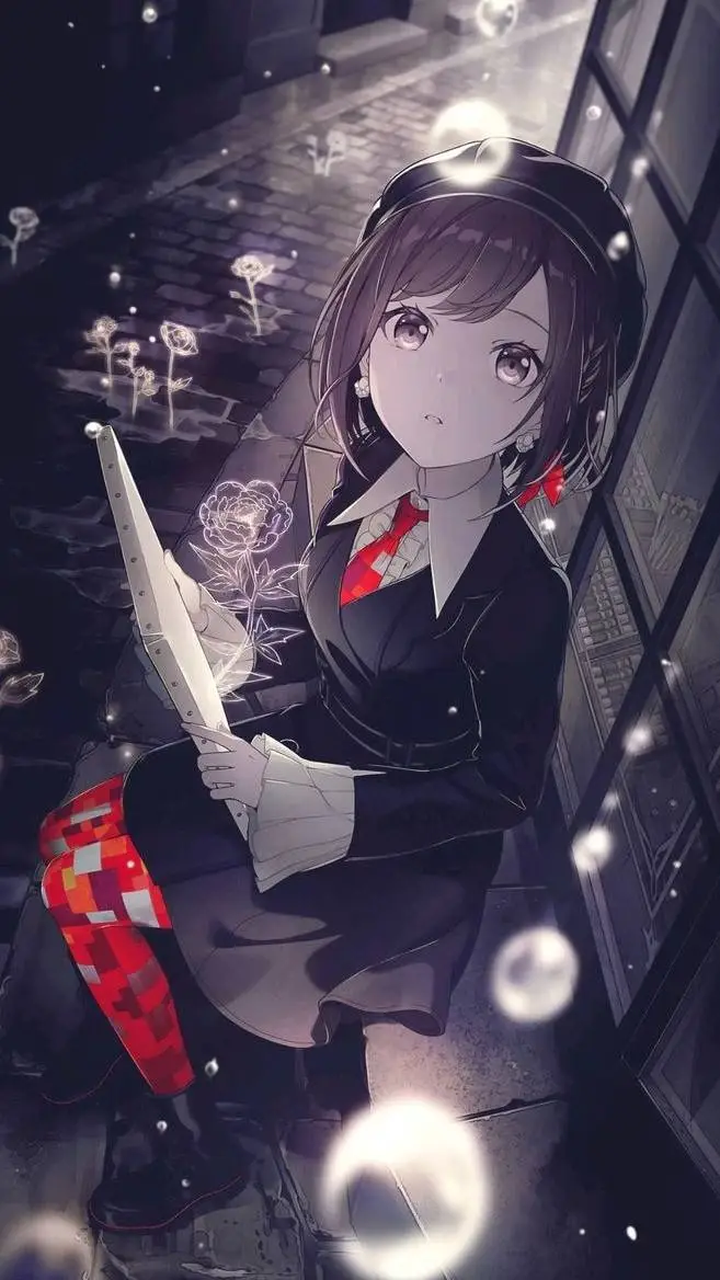 ai character: Ena shinonome🖌️ background