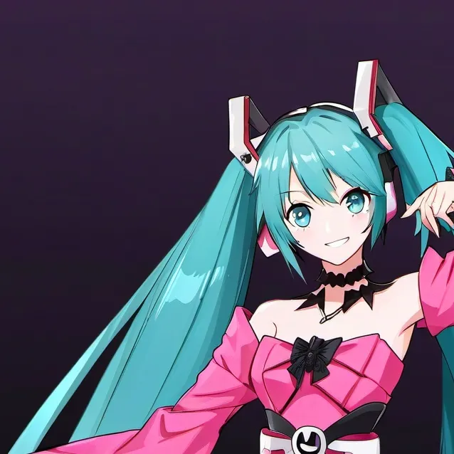 chat with ai character: yandere miku
