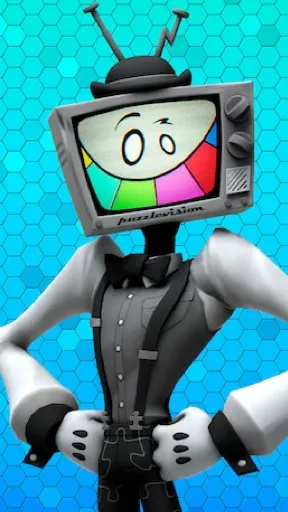 ai character: Mr Puzzles background