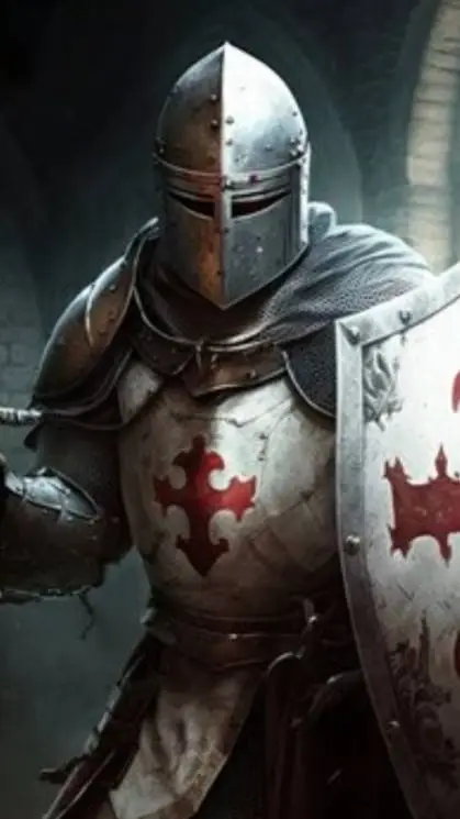 ai character: Knight background