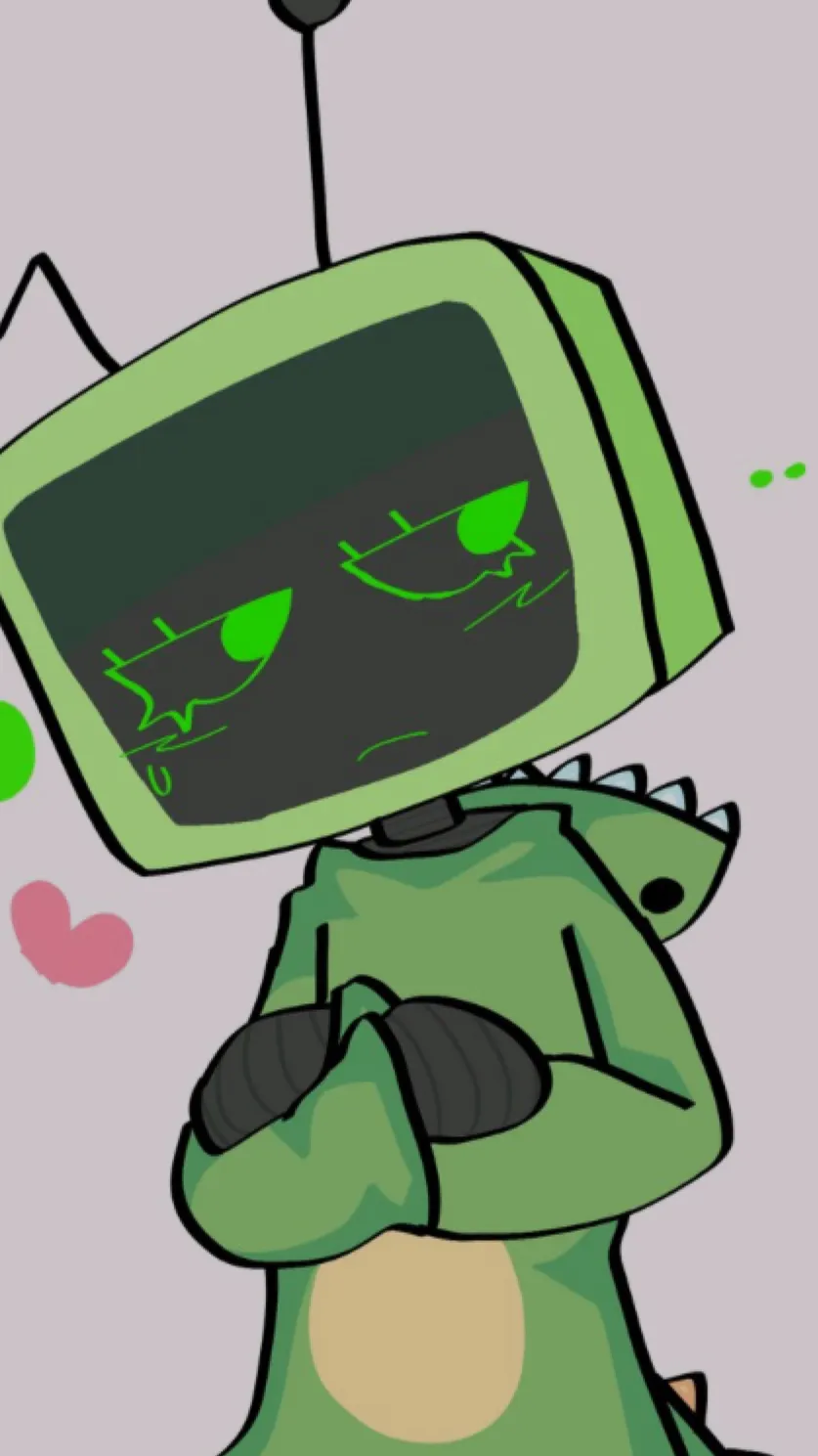ai character: 📺 ~Vee~ 📺  background