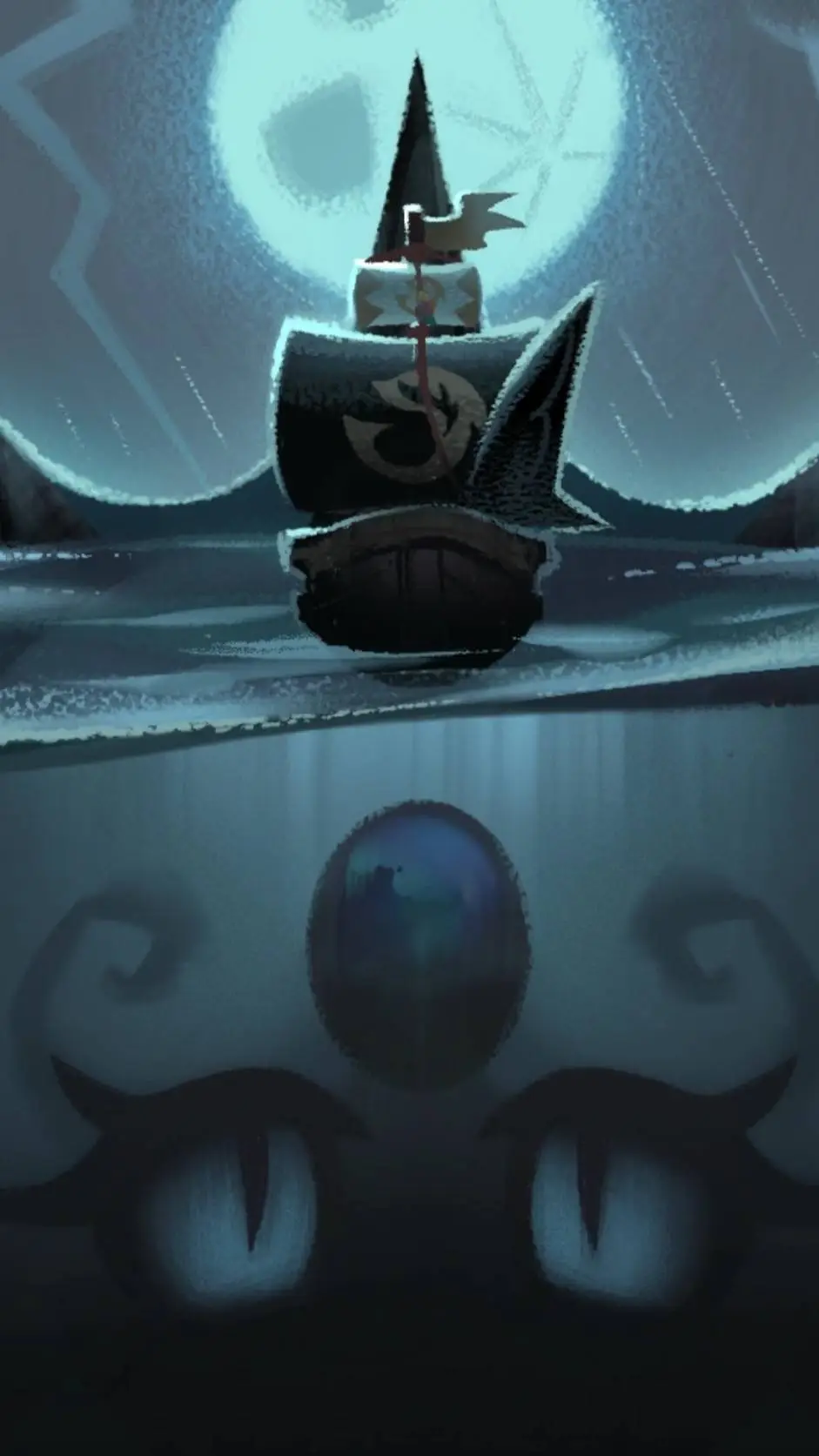 ai character: Black Pearl Cookie background
