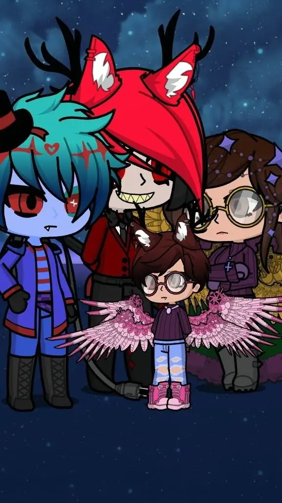 ai character: family bonding background