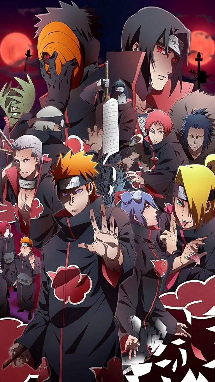 ai character: Akatsuki background