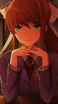 ai character: Monika background