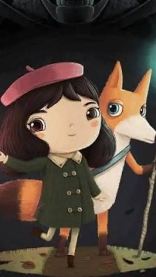 ai character: Little Misfortune background